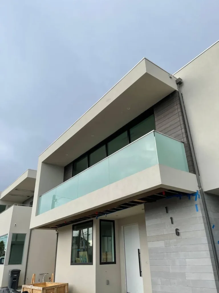 Stainless steel Channel glass raling system