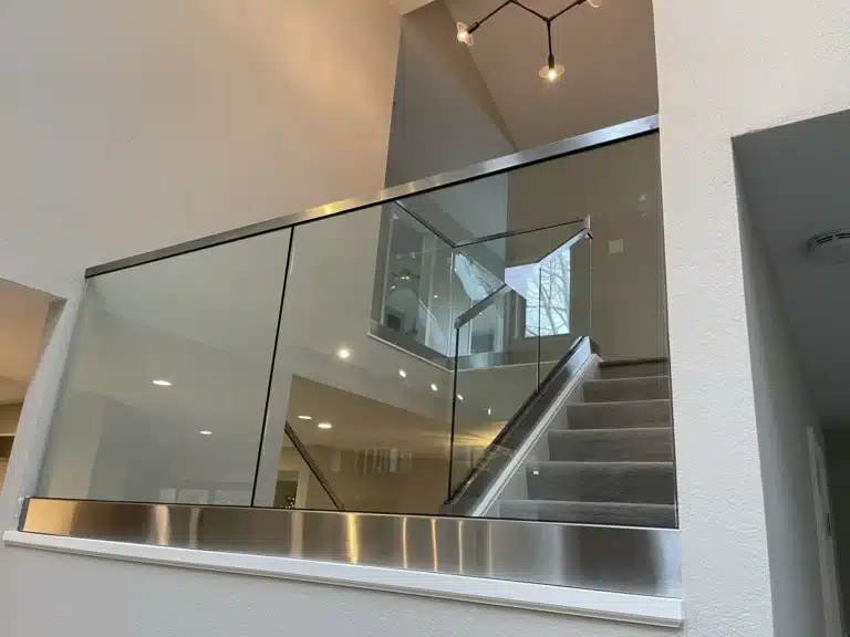 Stainless steel Channel glass raling system