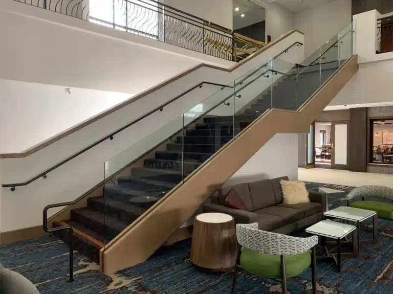 Stainless steel Channel glass raling system