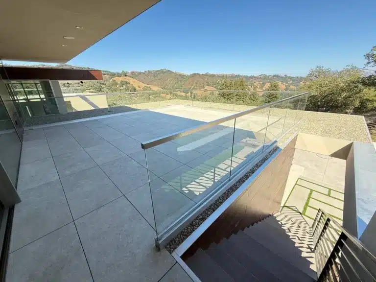 Stainless steel Channel glass raling system