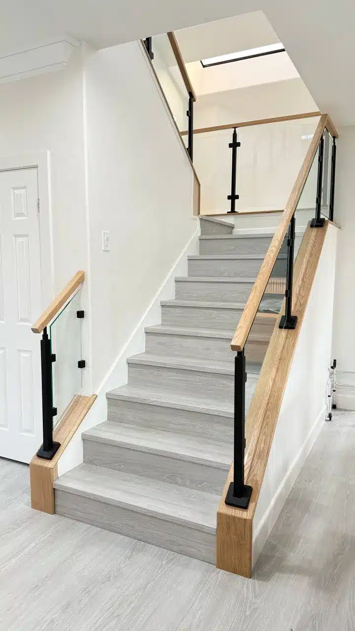glass railing