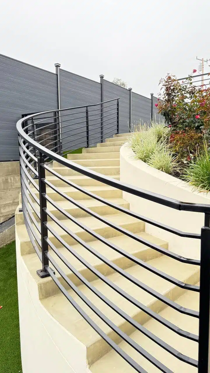 metal railing