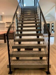 The selection of appropriate stringers is contingent upon specific project requirements. In applications such as industrial settings, mezzanine levels, or outdoor decks, dual stringers offer a robust and functional solution. Conversely, mono stringers are ideally suited for residential and commercial renovations or new constructions where a visually striking and contemporary staircase is desired.