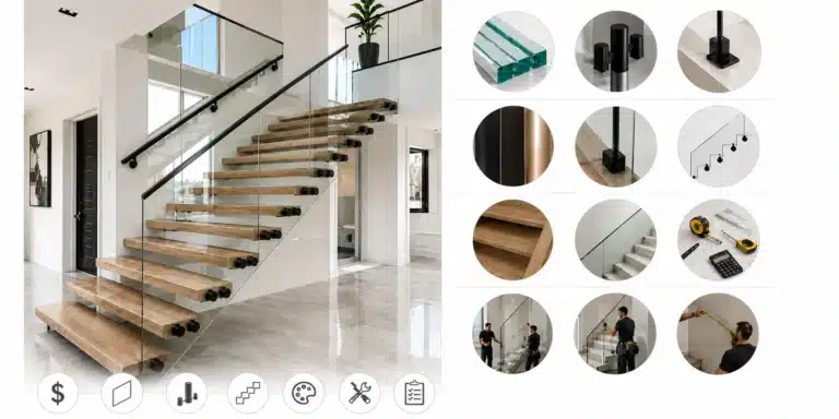 Glass Stair Railing Cost Factors
