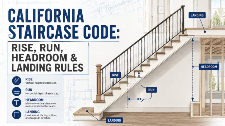 California Staircase Code