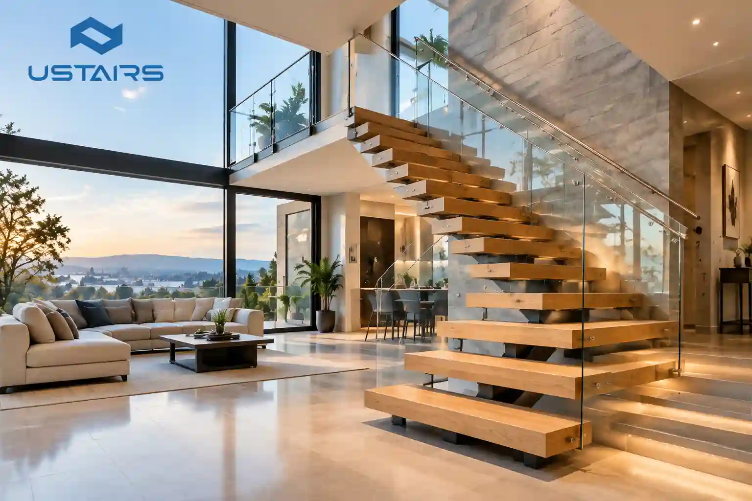 Modern Traditional Stairs