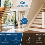Modern Floating Staircases vs Traditional Stairs