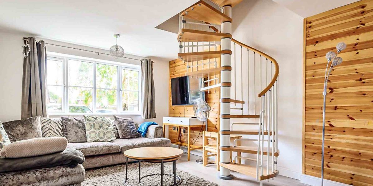 How to Measure the Space Needed for a Spiral Staircases?